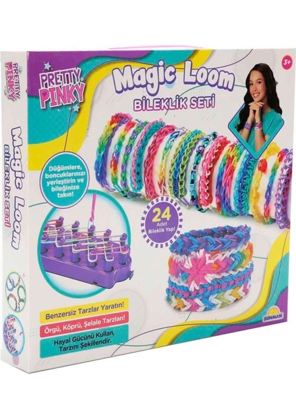 Bfs 4716 Sun-Yfn-Prp-Hobi Set Magıc Loom Bileklik Seti fırsatları