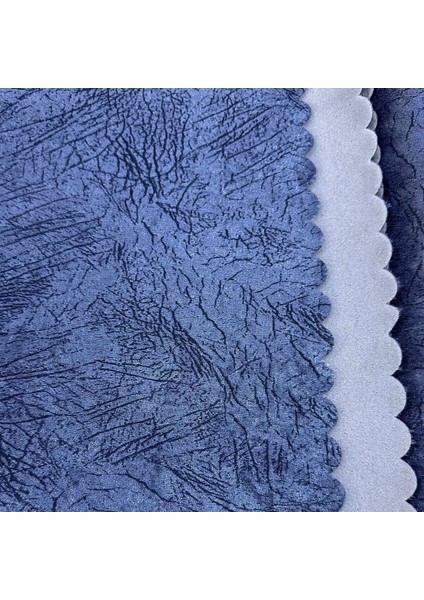 Kaymaz Tabanlı Lüks Kadife Koltuk Kanepe Çekyat Örtüsü - Konforlu İndigo Damar Desenli 170x210 Cm modelleri