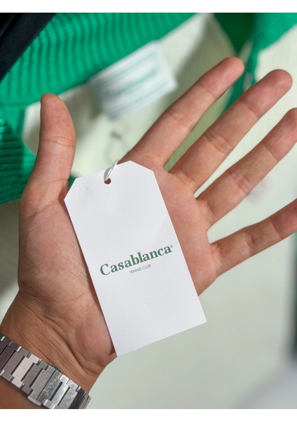 Yarım Fermuarlı Erkek Triko Kazak - Casablanca Modern Tasarım