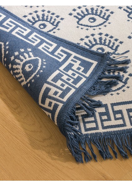 Yeni Sezon Göz Baskılı Çift Taraflı Kilim 80X140 cm modelleri