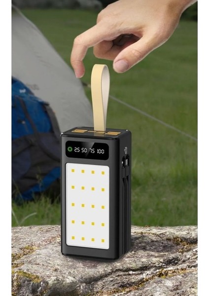 Pw-85 30000 Mah LCD Gösterge 4xusb Dahili Lightning Type-C, Mikro Powerbank indirimleri