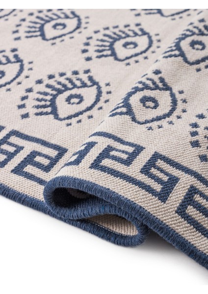 Yeni Sezon Göz Baskılı Çift Taraflı Kilim 80X140 cm fırsatları