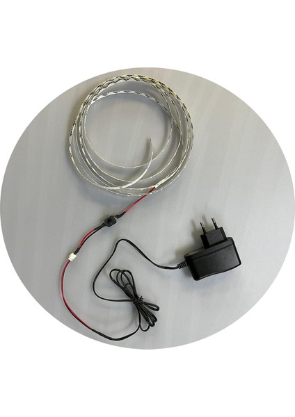 Mutfak Dolabı Tezgah Üstü Için 5 Metre Gün Işığı Şerit LED Işık Adaptörlü Aç-Kapa Anahtarlı modelleri