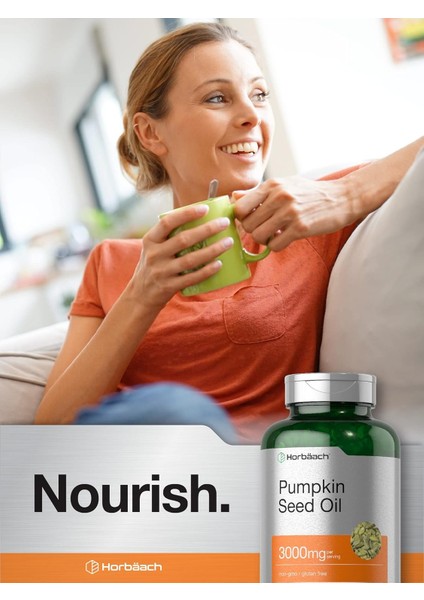 Horbäach Pumpkin Seed Oil 3000MG 120 Softgel fiyatları