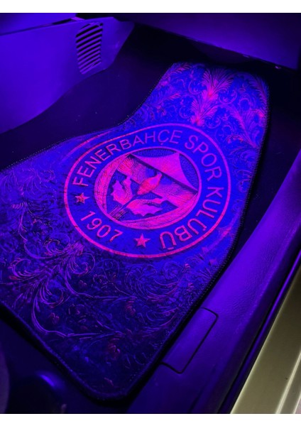 Lacivert-Sarı Temalı, Sanatsal Baskılı Fenerbahçe Oto Dekor Paspas fırsatları