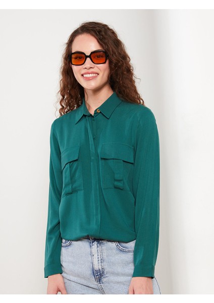 Yeni Sezon Düz Uzun Kollu Viskon Kadın Gömlek Tunik fiyatları