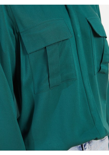 Yeni Sezon Düz Uzun Kollu Viskon Kadın Gömlek Tunik fırsatları