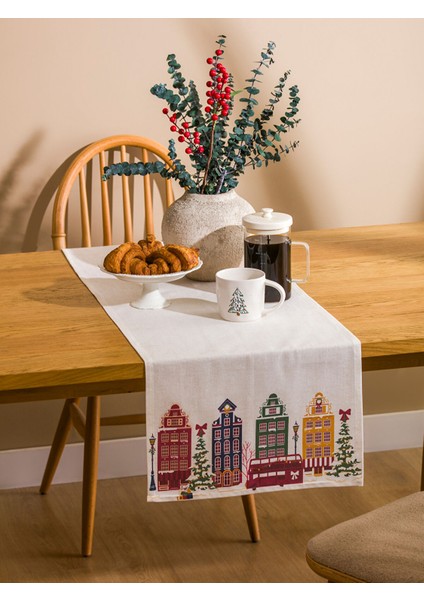 Yeni Sezon Yılbaşı Temalı Runner 45X150 cm