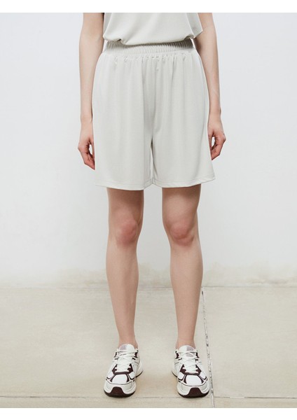 Yeni Sezon Beli Lastikli Modal Karışımlı Kadın Şort fiyatları