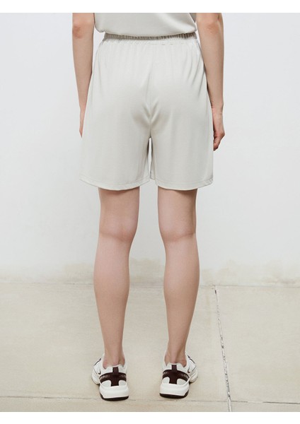 Yeni Sezon Beli Lastikli Modal Karışımlı Kadın Şort fırsatları