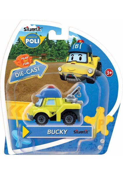 Bfs Robocar Poli Metal Araç Karakter Figür Bucky fiyatları