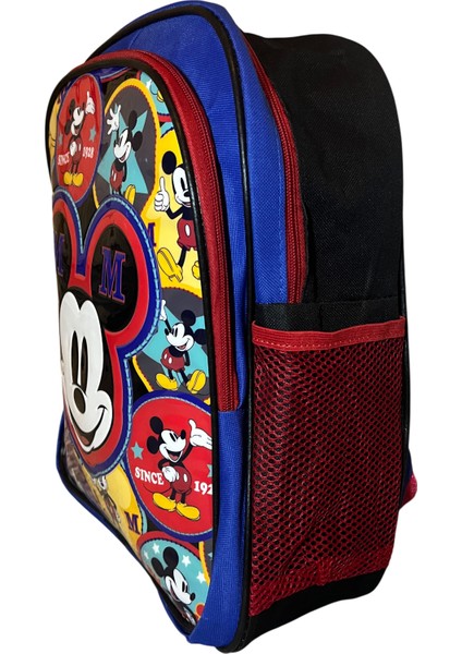 Lisanslı Mickey Mouse Desenli Ilkokul Çantası/sırt Çantası ve Beslenme Çantası modelleri