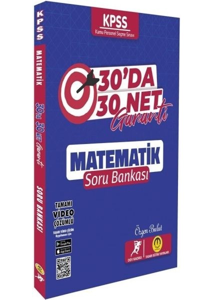Tasarı Yayınları Kpss Matematik 30 Da 30 Net Garanti Soru Bankası