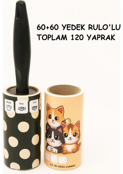 Pratik Tüy ve Toz Toplama Rulosu – Tüy Toz Temizleyici Yedek Rulolu fiyatları