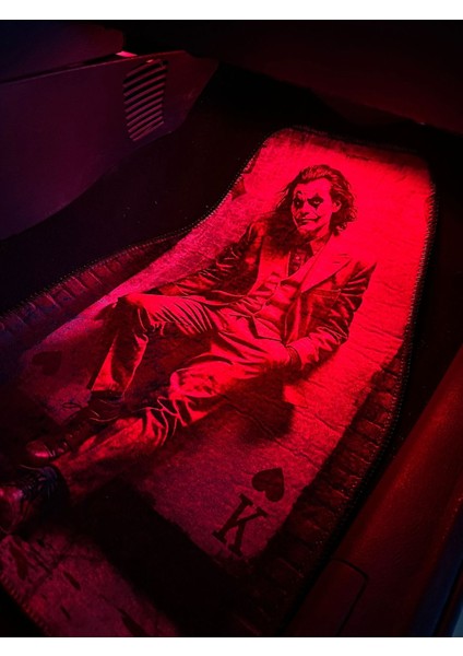 Ikonik Joker (Joaquin Phoenix) Film Temalı Dijital Baskılı Oto Dekor Paspas indirimleri