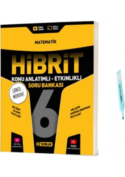 6.sınıf Hibrit Matematik Konu Anlatımlı Etkinlikli Sb (Yeni Müfredat)