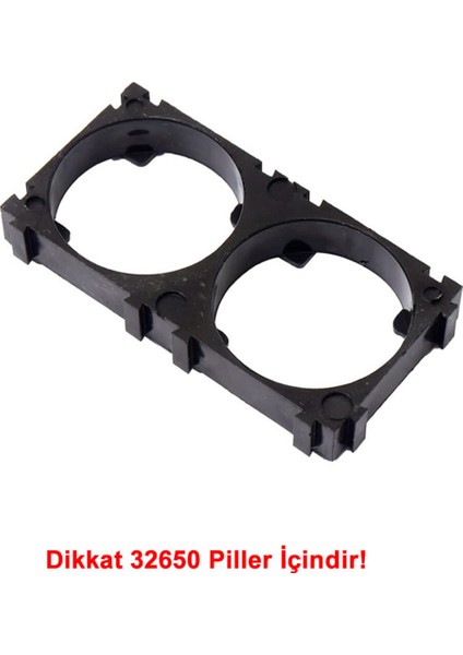 32650 2li Pil Tutucu Birleştirici 32700 Lityum Lion Lipo Batarya Pil Yuvası Mobil Güç Kaynağı
