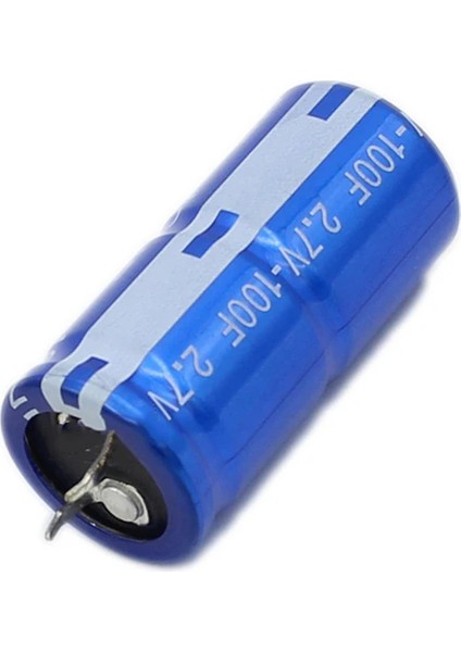 100F 2.7V Süpercap 22X45MM Dıp Süper Kapasitör Enerji Depolama Güneş Rüzgar Akü Batarya Güç Kaynağ