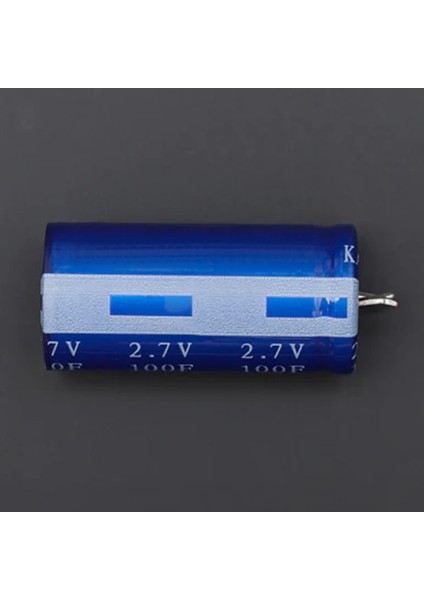 100F 2.7V Süpercap 22X45MM Dıp Süper Kapasitör Enerji Depolama Güneş Rüzgar Akü Batarya Güç Kaynağ