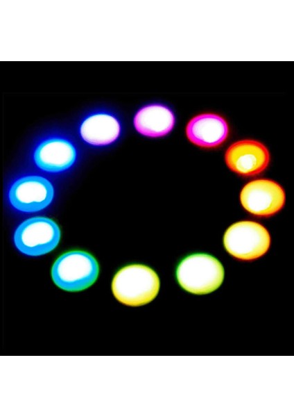12 Bit Neopixel Halka Ring WS2812B 5050 Rgb LED Modül 12’li Dijital Adreslenebilir Lamba Programlana