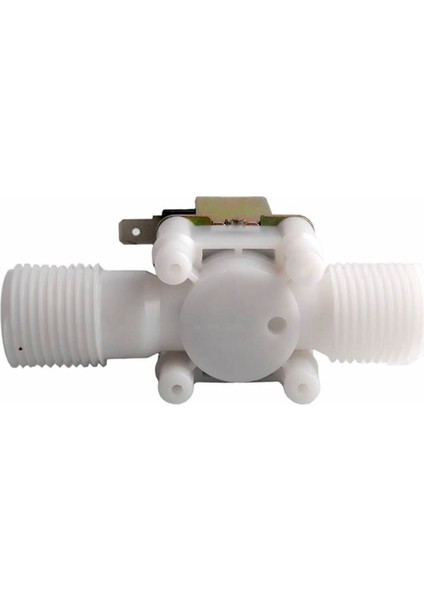 12V Plastik Solenoid Valf Nc Elektrikli Manyetik Su Akış Vanası Kontrol Bahçe Sulama Çamaşır
