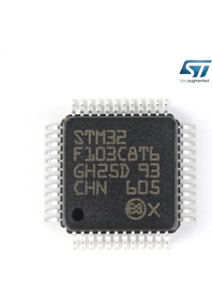 STM32F103C8T6 Microcontroller LQFP48 Arm Cortex-M3 32-Bit Mcu 64 Kbytes Flash 72 Mhz Cpu USB Can Spi