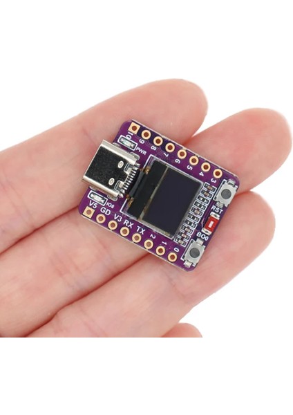ESP32 C3 0.42INCH OLED LCD Super Mini Geliştirme Kartı Wifi Bluetooth Type-C USB 160MHZ 4mb Flash indirimleri