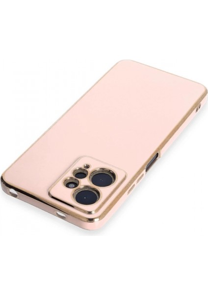 Xiaomi Redmi Note 12 4g Kılıf Volet Silikon - Pembe modelleri