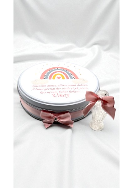 Isme Özel Pembe Gökkuşağı Hediyelik Çikolata fiyatları