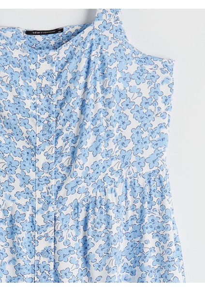 Yeni Sezon Kare Yaka Çiçekli Elbise indirimleri