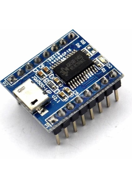 JQ6500 16MBIT Mini Ses Mp3 Wmv Player Ses Müzik Çalma Kartı Micro USB Uart Haberleşme 5 Tuşlu Kontrl
