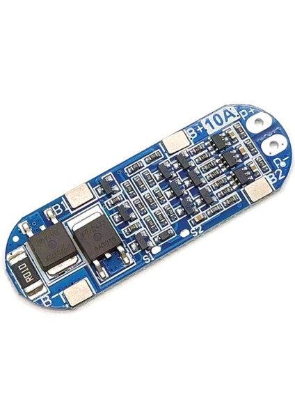 3s 10A Bms Koruma Kartı 18650 Pil Batarya Lityum Li-Ion Lipo Koruma 11.1V 12.6V Aşırı Şarj Deşarj