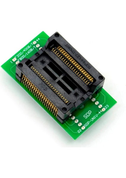 SOP44 To DIP44 Çevirici Adaptör Eeprom Programlayıcı Entegre Ic Çip Çevirici Test Yaylı Soket Pin