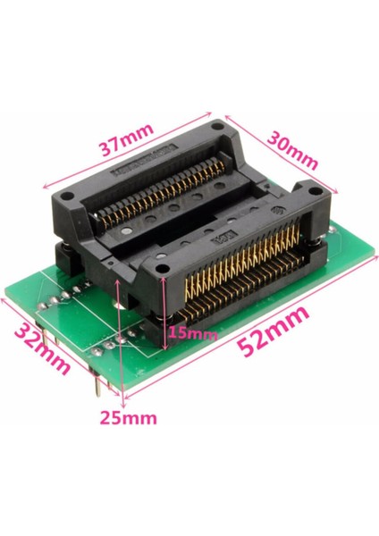 SOP44 To DIP44 Çevirici Adaptör Eeprom Programlayıcı Entegre Ic Çip Çevirici Test Yaylı Soket Pin