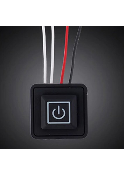5V Silikon Anahtar 3 Modlu Elbise Isıtıcı Dimmer 3 Çalışma Modlu 3 Renk LED Göstergeli