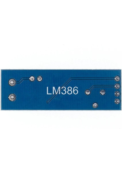 LM386 Ses Kuvvetlendirici Modül Dc 5V / 12V Mono Ayarlanabilir Ses Yükseltici Mikrofon Amfi