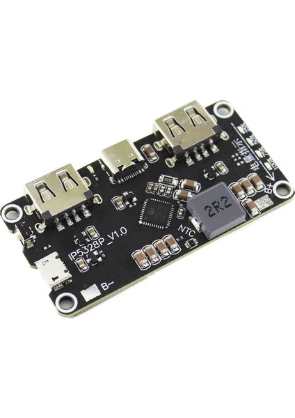 IP5328P Powerbank Devresi 5V 2.4A Dual USB Çıkış Qc2 Qc3 Hızlı Şarj 9V 12V Çıkış Type C Micro USB