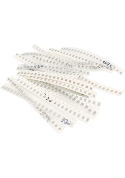 0805 Smd Kapasitör Set 16 Tip 320 Parça Yüzey Montaj Film Seramik 10PF 22PF 33PF 47PF 220PF 470PF fırsatları