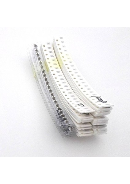 0805 Smd Kapasitör Set 16 Tip 320 Parça Yüzey Montaj Film Seramik 10PF 22PF 33PF 47PF 220PF 470PF