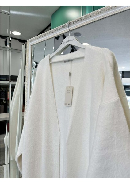 Adn Angora Hırka - Ekru - Standart (42-46 Beden Uyumlu) modelleri