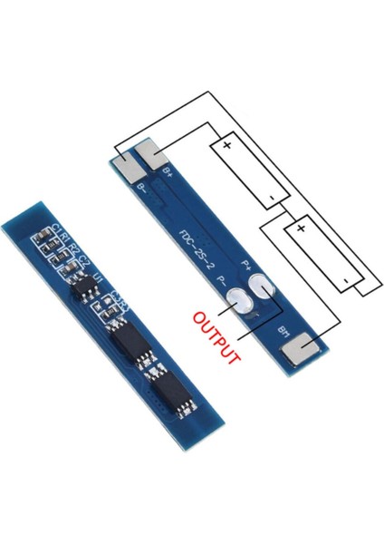 2s 3A Bms 7.4V Lityum Li-Ion Batarya Koruma Kartı 18650 Pil Lipo fiyatları