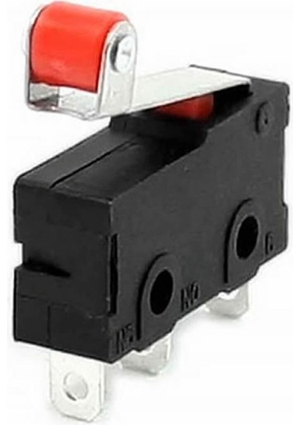 Makaralı Micro Switch Anahtar 5A 5A 250V Uyumlu Rulo Makara Kollu No Nc Spdt Sınırlayıcı Momentary
