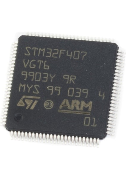 STM32F407VGT6 Microcontroller LQFP100 Dsp Fpu Arm Cortex-M4 32 Bit Mcu 1 Mbyte Flash 168MHZ Cpu modelleri