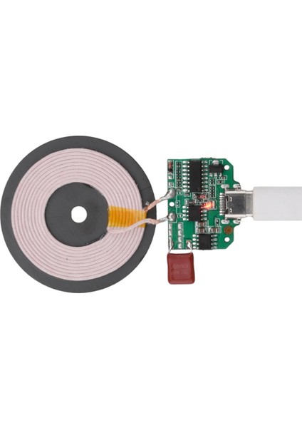 Kablosuz Şarj Modülü Type C 15W 5V 1A 9V 1.5A Mobil Akıllı Telefon Oyuncak Pil Şarj Qı Wpc V1.2.3