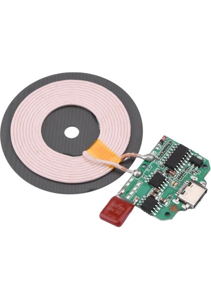 Kablosuz Şarj Modülü Type C 15W 5V 1A 9V 1.5A Mobil Akıllı Telefon Oyuncak Pil Şarj Qı Wpc V1.2.3