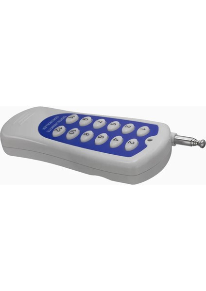 433MHZ Kablosuz Uzaktan Kumanda 12 Buton Teleskopik Anten Garaj Otomatik Kapı Kepenk Bariyer Alarm