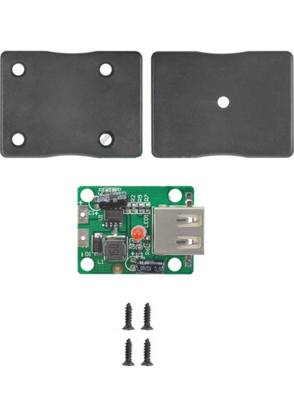 Solar Panel Kontrol Kartı USB 5V 2A Kutu Dc 6-20V To 5V 2A Voltaj Düşürücü USB Çıkış Solar Panel