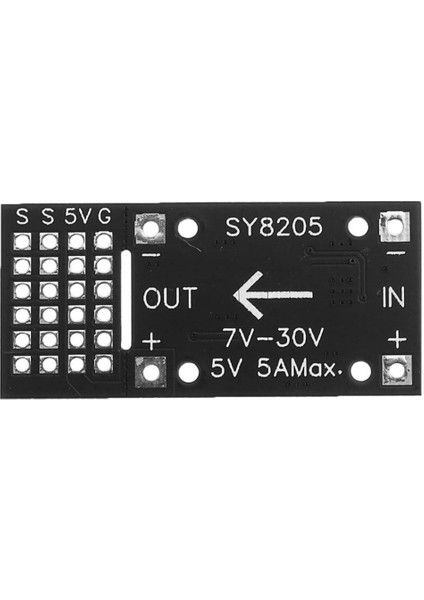 MP2482 Modül 24V To 5V 5A Voltaj Düşürücü Modül 6 Kanal Servo Motor Sürücü Regülatör Güç Kaynağı