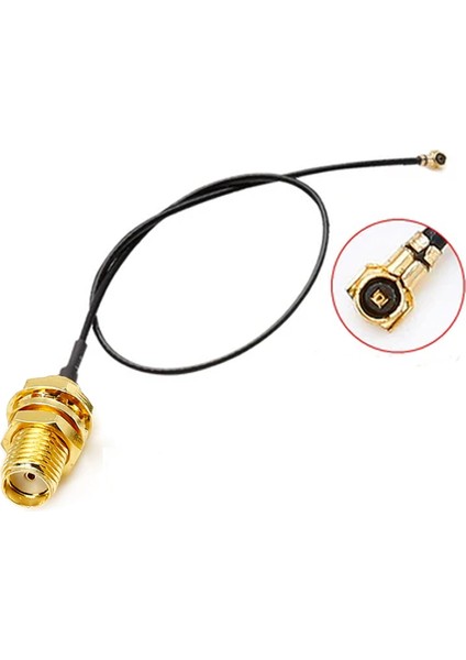 10CM Sma Dişi Ipex4 Mhf4 Rf Bağlantı Kablosu Sma Dişi Soket To Altın Kaplama Konnektör Koaksiyel