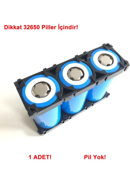 32650 3lü Pil Tutucu Birleştirici 32700 Lityum Lion Lipo Batarya Pil Yuvası Mobil Güç Kaynağı Akü modelleri